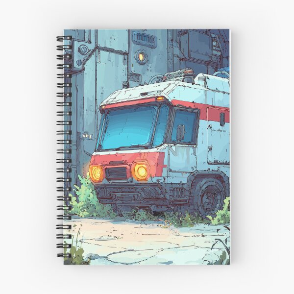 Item preview, The Arctic Service Van - Retrofuturistic Vehicle designed and sold by bapupa.