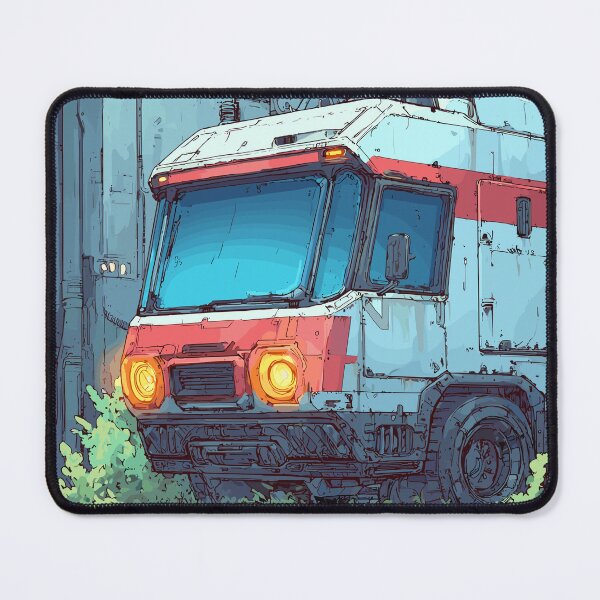 Item preview, The Arctic Service Van - Retrofuturistic Vehicle designed and sold by bapupa.