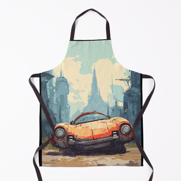 Item preview, Skyline Courier - Retrofuturistic Vehicle designed and sold by bapupa.