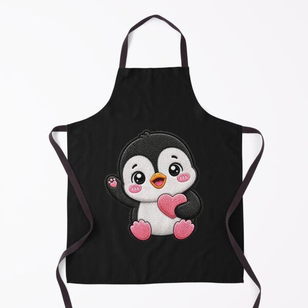 Item preview, Cute Baby Penguin Embroidery Patch | Kawaii Chibi Penguin designed and sold by ColorSplash123.