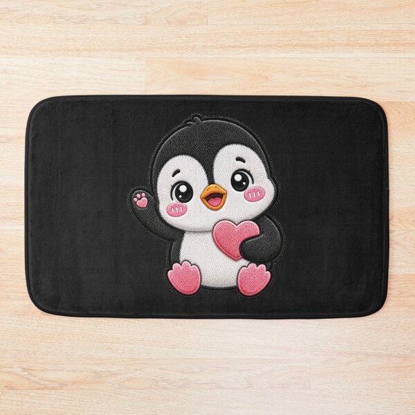 Item preview, Cute Baby Penguin Embroidery Patch | Kawaii Chibi Penguin designed and sold by ColorSplash123.