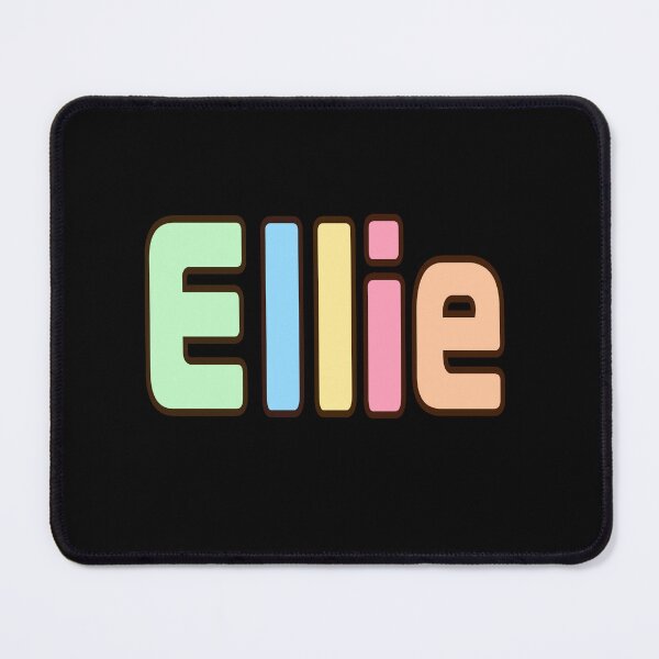 Item preview, Ellie name in pastel colors - Top 10 best personalised Customised gifts for girls and women  designed and sold by Artonmytee.