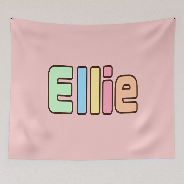 Item preview, Ellie name in pastel colors - Top 10 best personalised Customised gifts for girls and women  designed and sold by Artonmytee.
