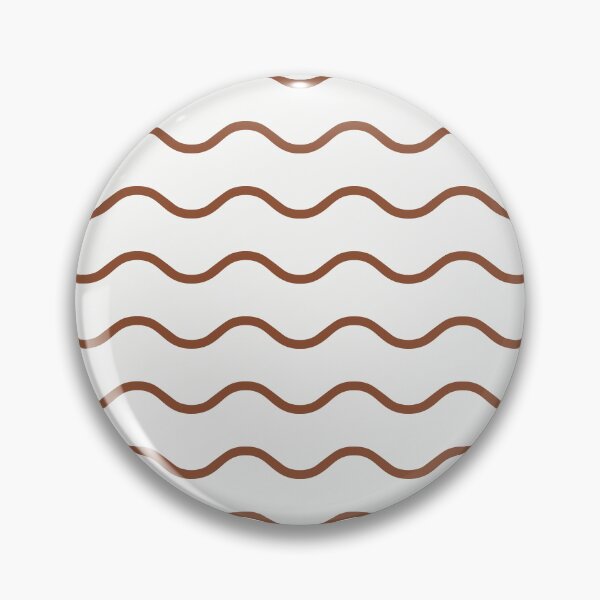 Item preview, White And Copper Waves Pattern designed and sold by pattern-archive.