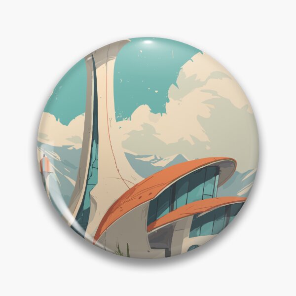 Item preview, Alpine Command Center - Space Age Architecture designed and sold by bapupa.