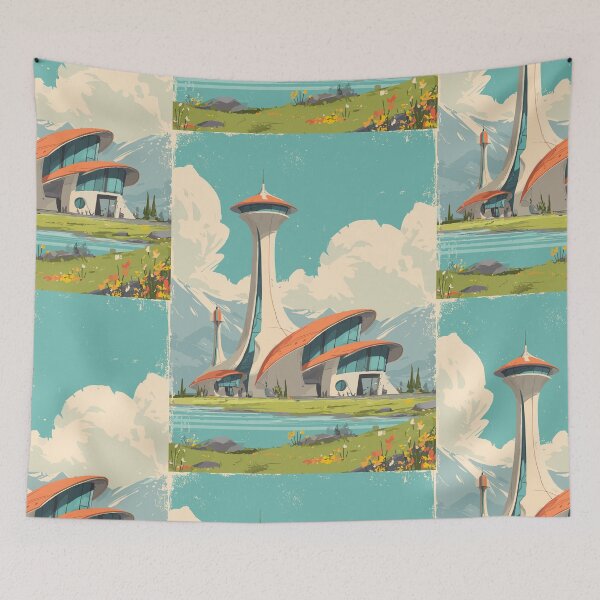 Item preview, Alpine Command Center - Space Age Architecture designed and sold by bapupa.