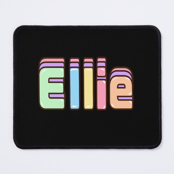 Item preview, Ellie name in pastel colors - Top 10 best personalized Customised gifts for girls and women  designed and sold by Artonmytee.