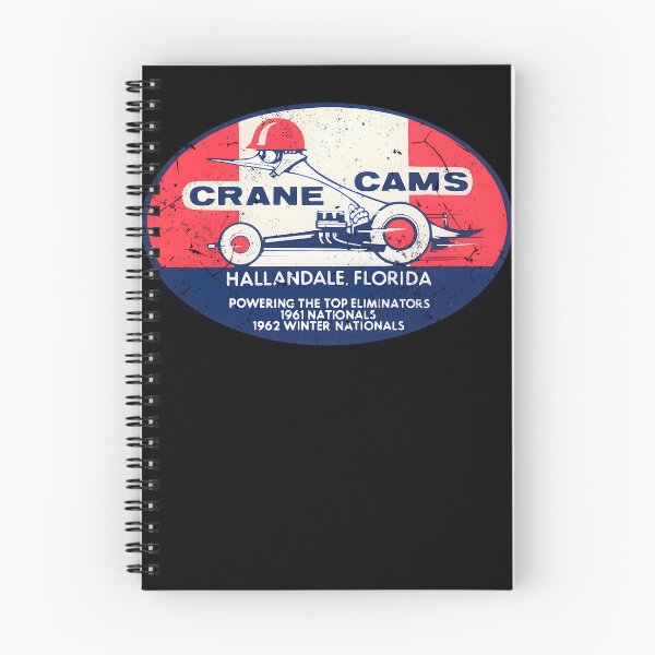 Item preview, 1962 Crane Cams Florida vintage drag racing. Burnout, distressed print.  designed and sold by Majdi aldasouki.