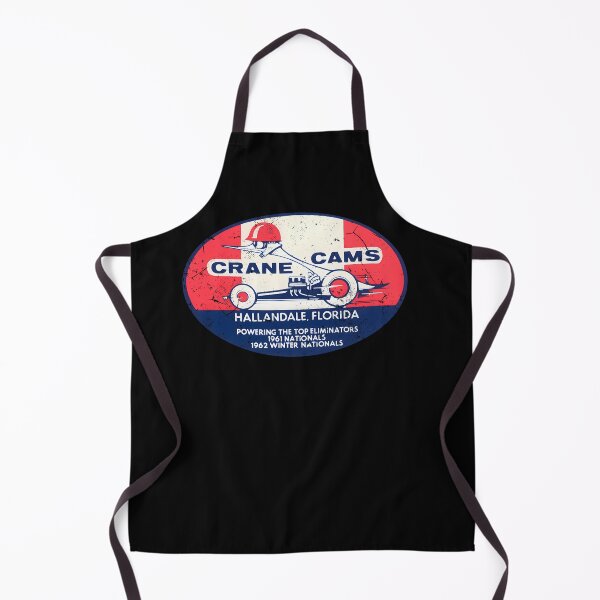 Item preview, 1962 Crane Cams Florida vintage drag racing. Burnout, distressed print.  designed and sold by Majdi aldasouki.