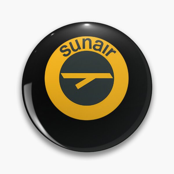 Item preview, Vintage 1970's Sunair airline logo - vintage fly away feel  designed and sold by Majdi aldasouki.