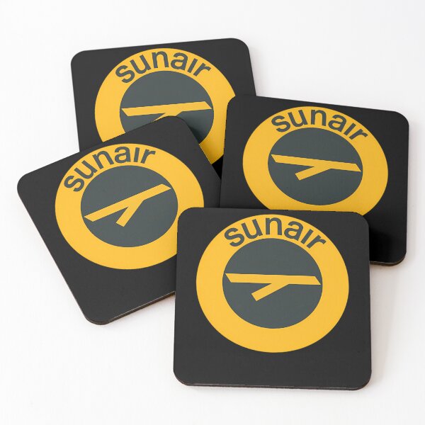 Item preview, Vintage 1970's Sunair airline logo - vintage fly away feel  designed and sold by Majdi aldasouki.