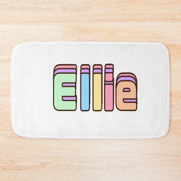 Item preview, Ellie name in pastel colors - Top 10 best personalized Custom gifts for girls and women  designed and sold by Artonmytee.