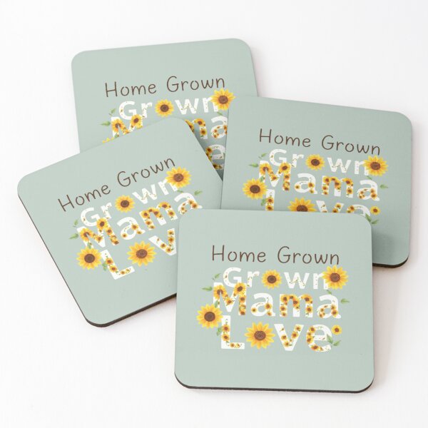 Item preview, Home Grown Mama Love Sunflower Aesthetic Mom Tee designed and sold by artlife4.