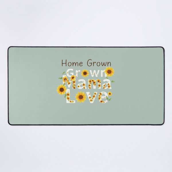 Item preview, Home Grown Mama Love Sunflower Aesthetic Mom Tee designed and sold by artlife4.