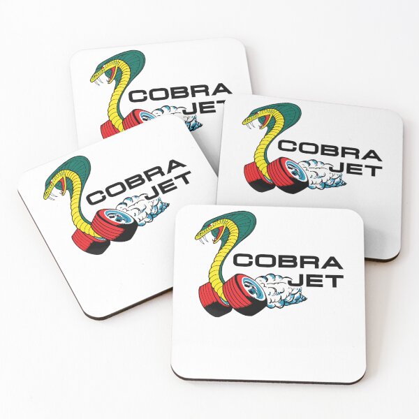 Item preview, Cobra Jet - sixties blue oval musclecar and drag racing emblem.  designed and sold by Majdi aldasouki.