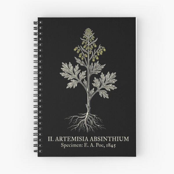 Item preview, Poe Wormwood - Artemisia Absinthium - Full Specimen II - Dark Academia designed and sold by nbg2012.