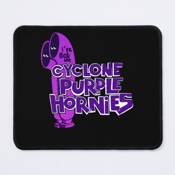 Item preview, I've got the Cyclone Purple Hornies designed and sold by Majdi aldasouki.