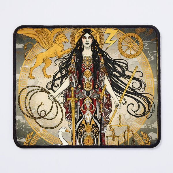 Item preview, Nemesis the Inescapable | Greek Goddess of Divine Justice designed and sold by Stoneflower-Art.