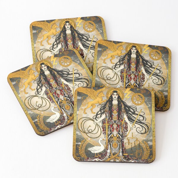 Item preview, Nemesis the Inescapable | Greek Goddess of Divine Justice designed and sold by Stoneflower-Art.