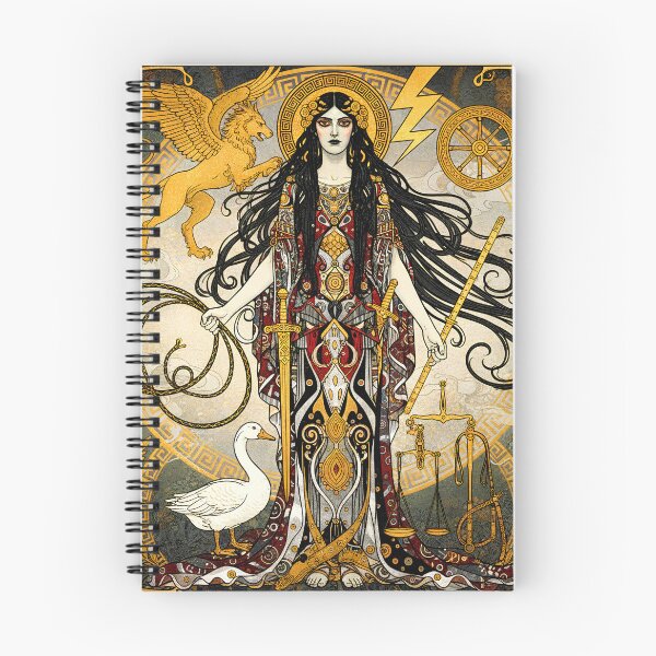 Item preview, Nemesis the Inescapable | Greek Goddess of Divine Justice designed and sold by Stoneflower-Art.