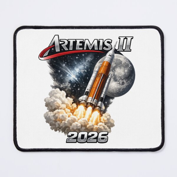 Item preview, Artemis II Space Exploration 2026 designed and sold by Art by Debasish.