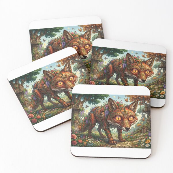 Item preview, Giant Mechanical Fox Vehicle | Epic Fantasy Steampunk Puzzle designed and sold by ColorFlick.