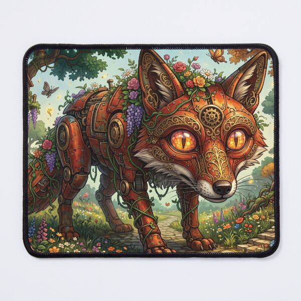 Item preview, Giant Mechanical Fox Vehicle | Epic Fantasy Steampunk Puzzle designed and sold by ColorFlick.