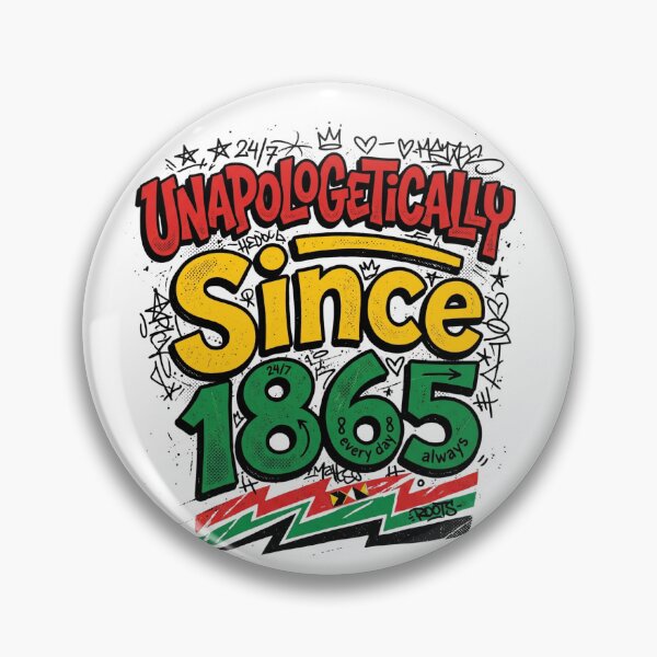 Item preview, Unapologetically Black 1865 Juneteenth Pride Bold Statement African American Culture Streetwear Gift designed and sold by Im-Ara.