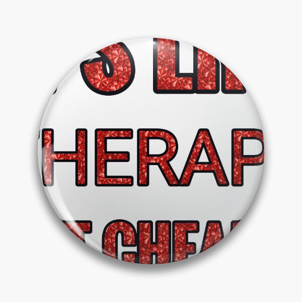 Item preview, Bowling It'S Like Therapy But Cheaper And Better Red Rhinestone designed and sold by TheIconSmith.
