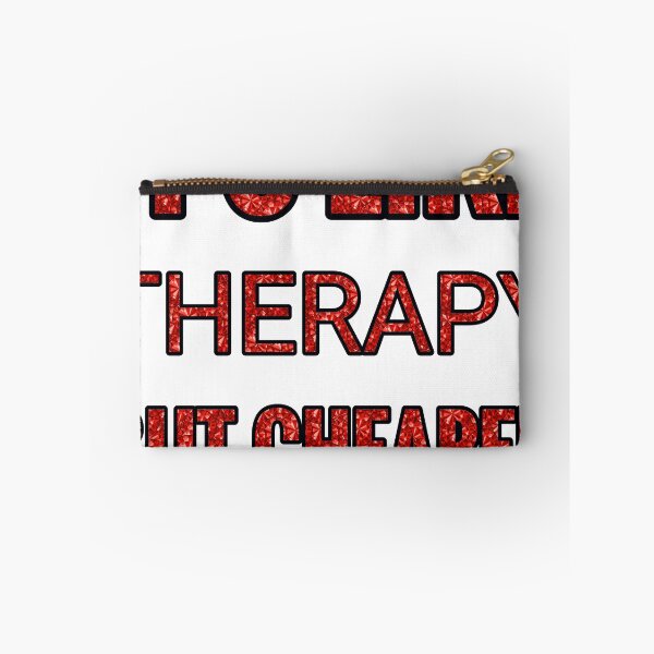 Item preview, Bowling It'S Like Therapy But Cheaper And Better Red Rhinestone designed and sold by TheIconSmith.