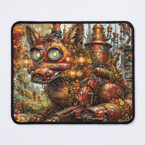 Item preview, Giant Mechanical Fox Vehicle | Epic Fantasy Steampunk Puzzle designed and sold by ColorFlick.
