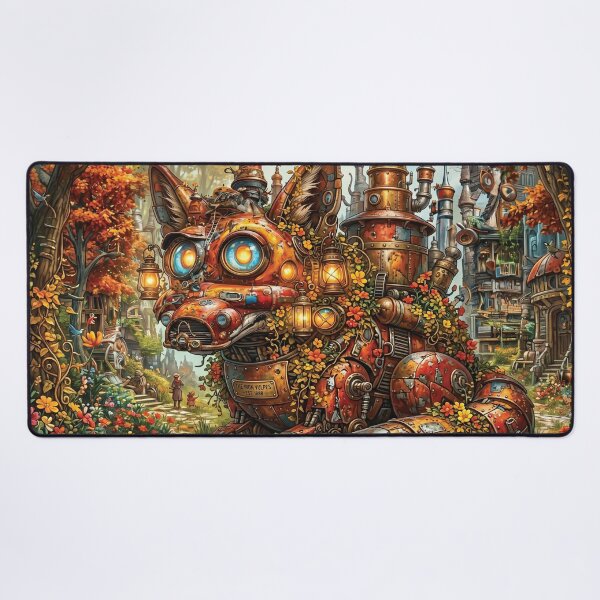 Item preview, Giant Mechanical Fox Vehicle | Epic Fantasy Steampunk Puzzle designed and sold by ColorFlick.