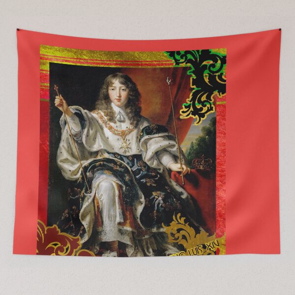 Item preview, Louis XIV At His Coronation - The Sun King - Monarch of France (By ACCI) I Am The State designed and sold by VanyssaGraphics.