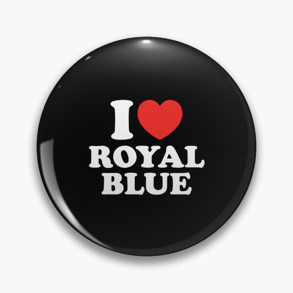 Item preview, I Love Royal Blue designed and sold by shitpostee.