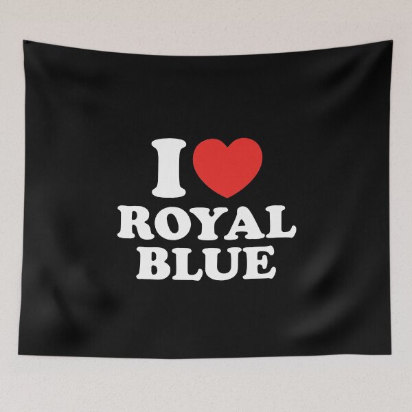 Item preview, I Love Royal Blue designed and sold by shitpostee.