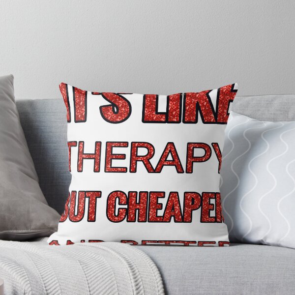 Item preview, Weight Lifting It'S Like Therapy But Cheaper And Better Red Rhinestone designed and sold by TheIconSmith.