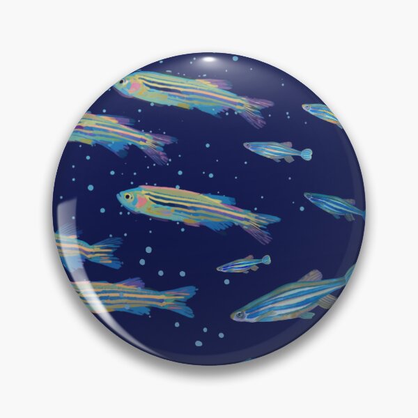 Item preview, Swimmind Zebrafish Pattern designed and sold by AnulaArt.