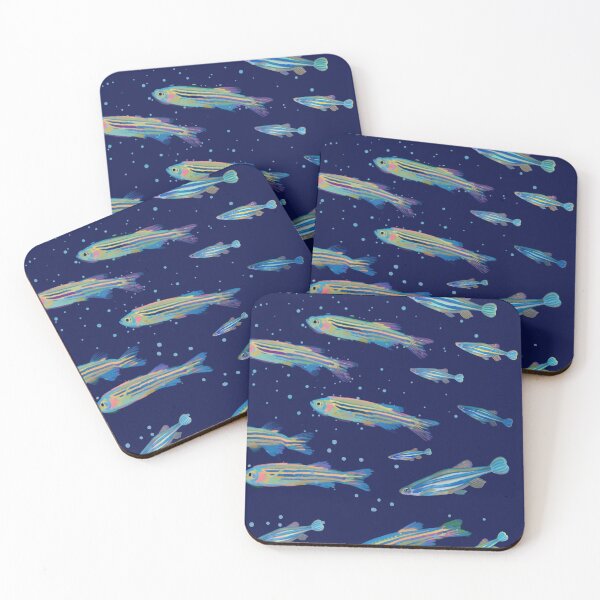 Item preview, Swimmind Zebrafish Pattern designed and sold by AnulaArt.