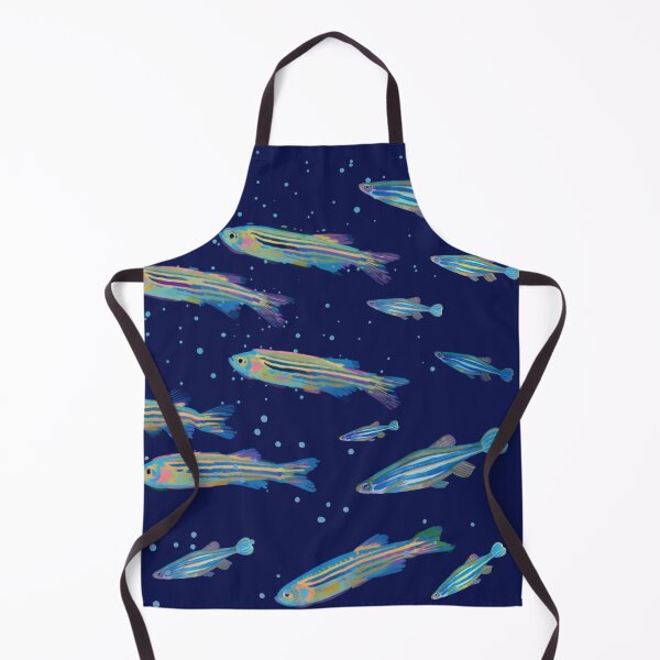Item preview, Swimmind Zebrafish Pattern designed and sold by AnulaArt.