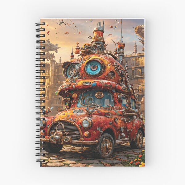 Item preview, Tiny City Vehicle | Epic Fantasy Steampunk Puzzle designed and sold by ColorFlick.