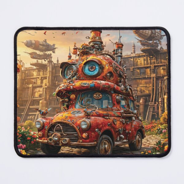 Item preview, Tiny City Vehicle | Epic Fantasy Steampunk Puzzle designed and sold by ColorFlick.