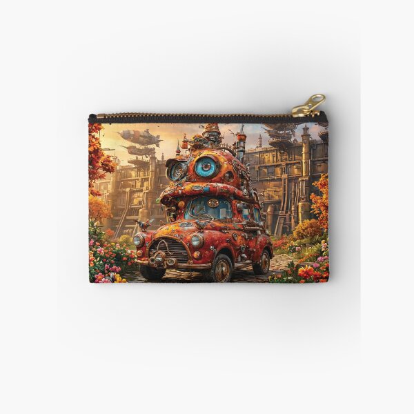 Item preview, Tiny City Vehicle | Epic Fantasy Steampunk Puzzle designed and sold by ColorFlick.