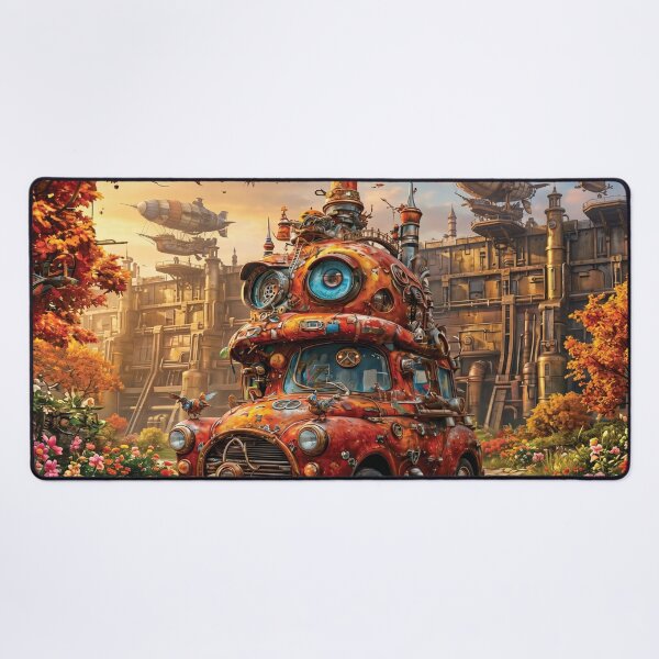 Item preview, Tiny City Vehicle | Epic Fantasy Steampunk Puzzle designed and sold by ColorFlick.