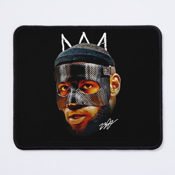Item preview, LeBron- James Black Mask The GOAT Vintage designed and sold by AnaHahn.