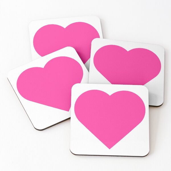 Item preview, Vibrant Pink Heart Icon - Minimalist Love and Romance Vector Symbol designed and sold by hogirstudio.