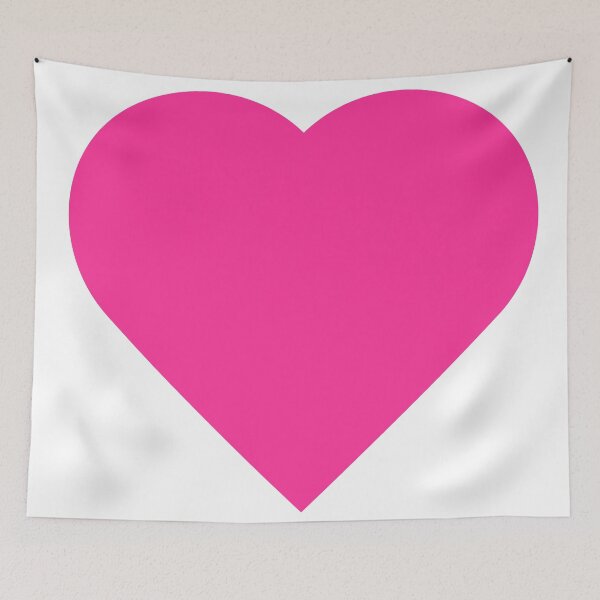 Item preview, Vibrant Pink Heart Icon - Minimalist Love and Romance Vector Symbol designed and sold by hogirstudio.