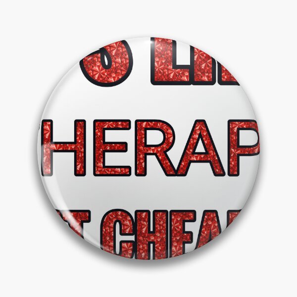 Item preview, Table Tennis It'S Like Therapy But Cheaper And Better Red Rhinestone designed and sold by TheIconSmith.