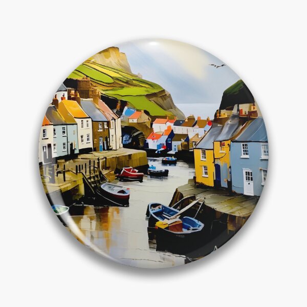 Item preview, Staithes designed and sold by Island Art Studios.