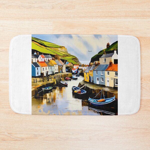 Item preview, Staithes designed and sold by Island Art Studios.