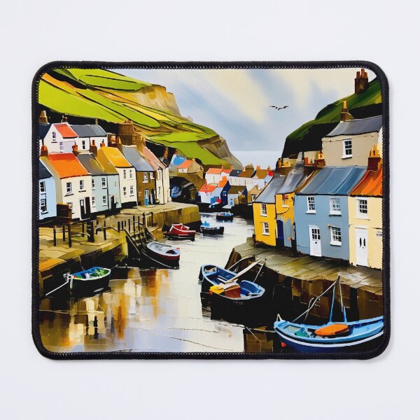 Item preview, Staithes designed and sold by Island Art Studios.